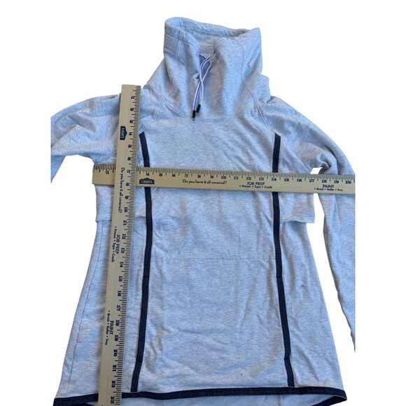 Athleta Women's  Size S Light Gray Pullover Hoodie - Picture 4 of 10